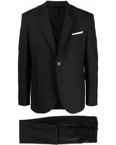 Neil Barrett Single Breasted Suit - Black