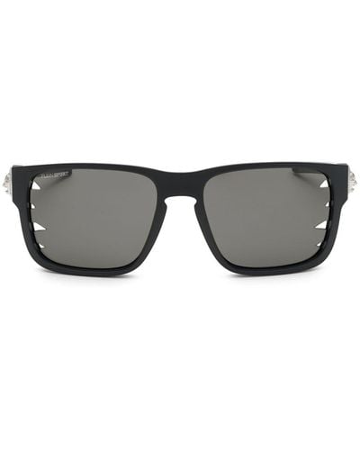Philipp Plein Gaze Square-frame Sunglasses - Grey