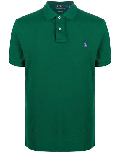 Polo Ralph Lauren Poloshirt Met Geborduurd Logo - Groen
