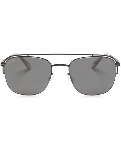 Mykita Arlo Pilot-frame Sunglasses - Grey