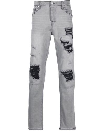 True Religion Rocco Slim-Fit-Jeans - Grau