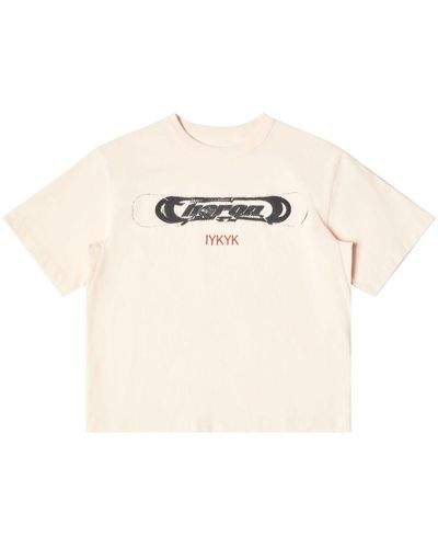Heron Preston Camiseta con logo estampado - Neutro