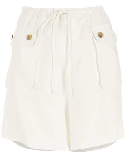 Olympiah Shorts con coulisse - Bianco