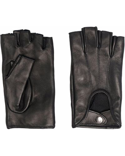 Manokhi Vingerloze Handschoenen - Zwart