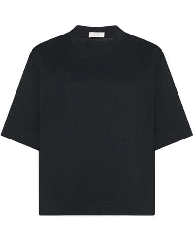Rosetta Getty Camiseta corta de x Violet Getty - Negro