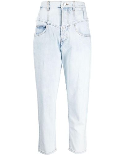 Isabel Marant Oliviani High-rise Skinny-leg Jeans - Blue