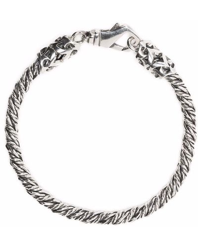 Emanuele Bicocchi Rope-chain Bracelet - Metallic