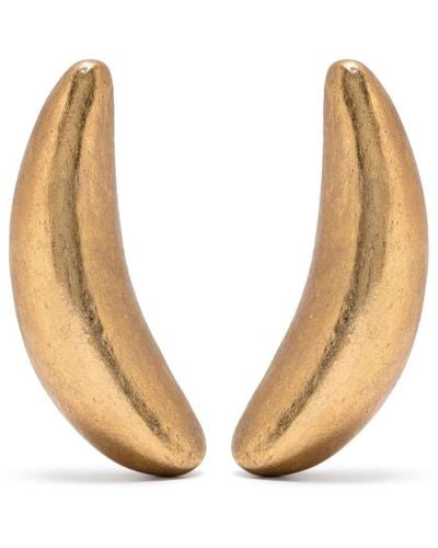Monies Helion Clip-on Earrings - Natural