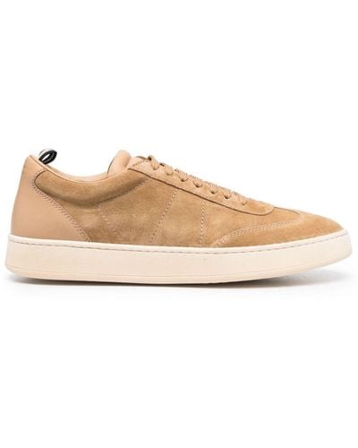 Officine Creative Low-top Leather Sneakers - Natural