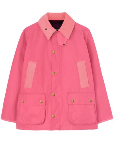 Palm Angels X Barbour Bedale Mantel - Pink