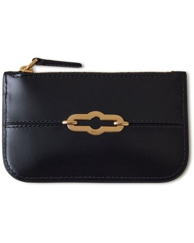Mulberry Pimlico Zipped Leather Coin Pouch - Black