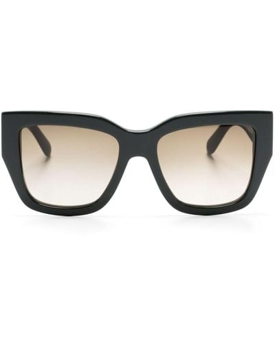 Ferragamo Oversize-frame Sunglasses - Green