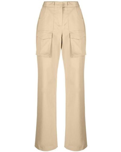 Ermanno Scervino High-waisted Cargo Pants - Natural