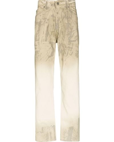 A_COLD_WALL* Corrosion Straight-Leg-Jeans - Natur