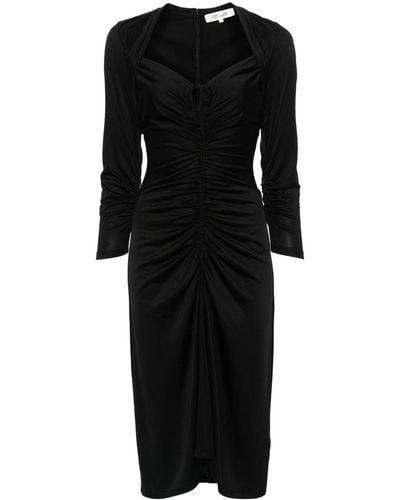 Diane von Furstenberg Aurelie Midi Dress - Black