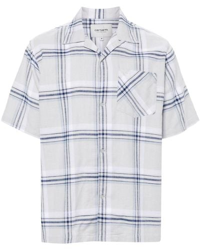 Carhartt Mika Checked Shirt - Wit
