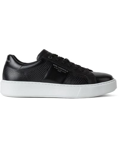 Karl Lagerfeld Rue St-guillaume Maxi Kup Sneakers - Black