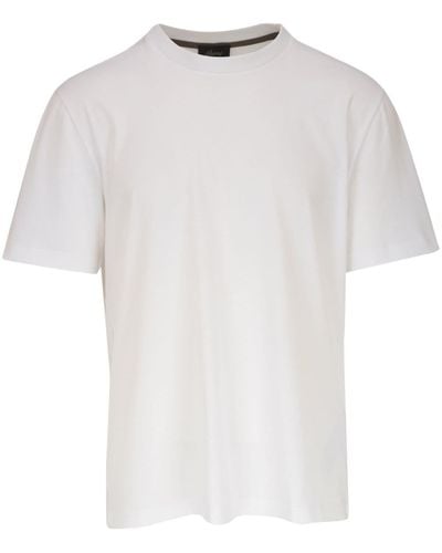 Brioni T-Shirt aus Baumwolle - Weiß