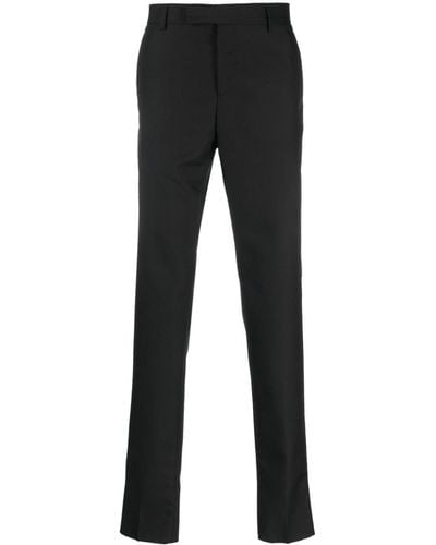 Lardini Mid-rise Tailored Trousers - Black