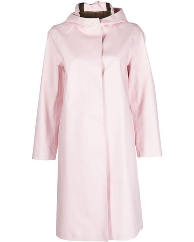 Mackintosh Watten Hooded Raincoat - Pink