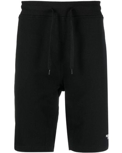 The North Face Embroidered-logo Knee-length Shorts - Black
