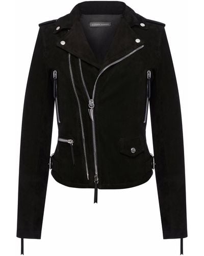 Giuseppe Zanotti Chaqueta biker Amelia - Negro