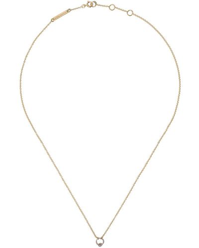 Delfina Delettrez 18kt White And Yellow Gold Two In One Necklace