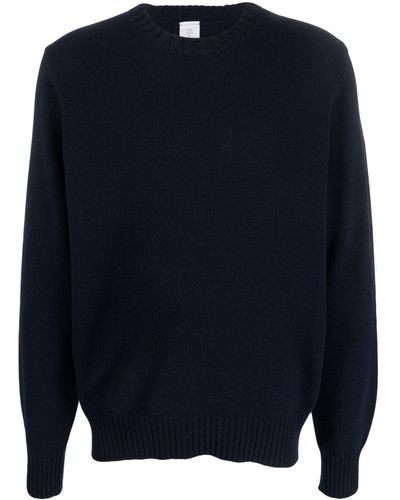 Eleventy Roiund-neck Knit Sweater - Blue