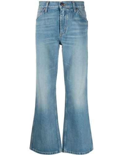 Sandro X Wrangler Faded Jeans - Blue