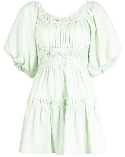 Acler Kleid mit Rüschen - Grün