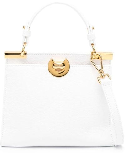 Coccinelle Small Binxie Tote Bag - White