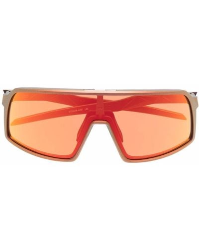 Oakley Sutro Shield-frame Sunglasses - Metallic