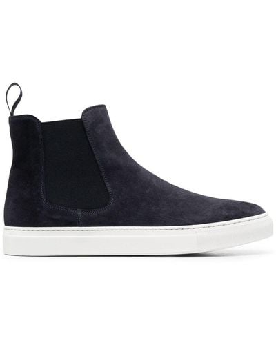 SCAROSSO Slip-on Hi-top Trainers - Blue