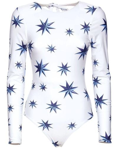 La DoubleJ Lakshmi Star-print Surf Suit - Blue