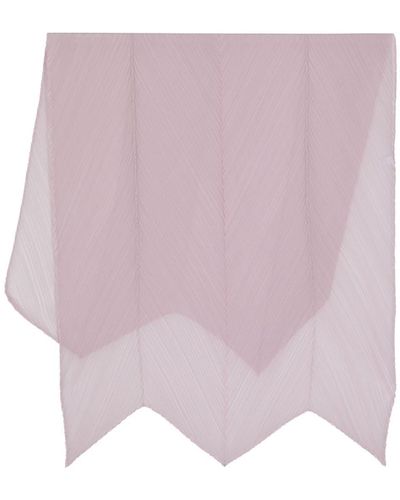 Pleats Please Issey Miyake Monthly Scarf January スカーフ - パープル