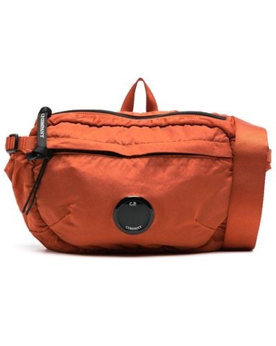 C.P. Company Lens-detail Padded Shoulder Bag - Orange