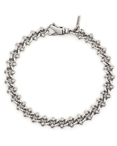 Emanuele Bicocchi Knot Chain Bracelet - Metallic