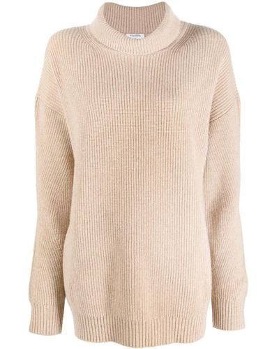 Filippa K Roll-neck Knitted Sweater - Natural