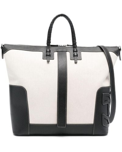 Casadei C-style Tote Bag - White