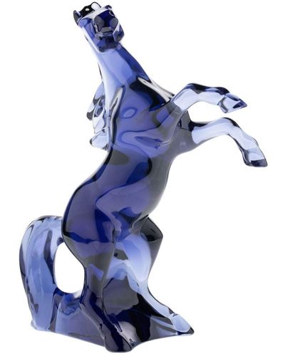 Baccarat Figura cavallo Marengo Midnight - Blu