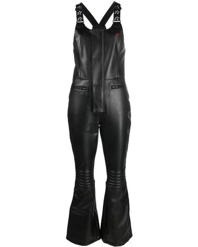 Perfect Moment Frankie Faux-leather Ski Trousers - Black