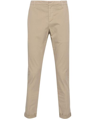 Dondup Pantalones chinos con corte slim - Neutro