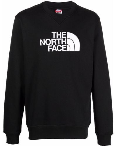 The North Face Sweatshirt mit Logo-Print - Schwarz