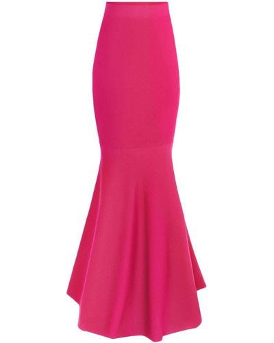 Nina Ricci Gelaagde Maxi-rok - Roze