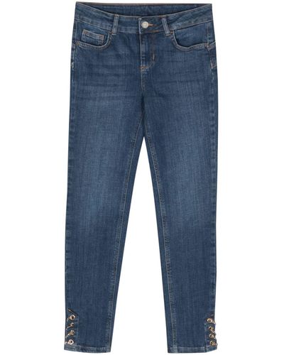 Liu Jo Mid-rise Skinny Jeans - Blue