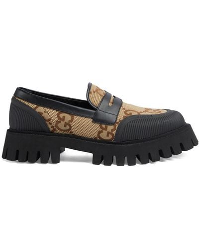 Gucci Loafers Met Chunky Zool - Bruin
