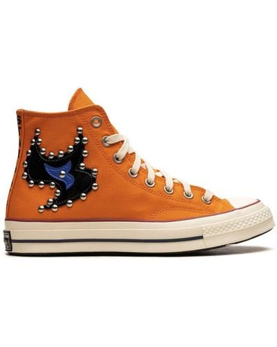 Converse X Come Tees Chuck 70 Trainers - Orange