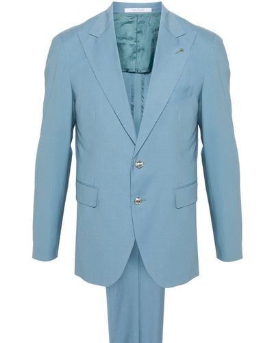 Tagliatore Single-breasted Suit - Blauw