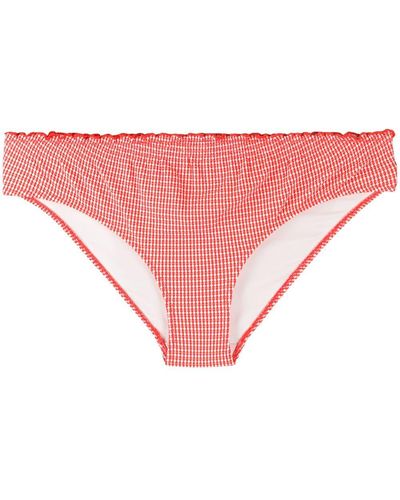 Marlies Dekkers Bas de bikini à motif all-over - Rouge