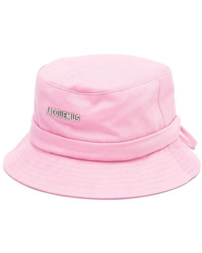 Jacquemus Le Bob Gadjo Bucket Hat - Pink